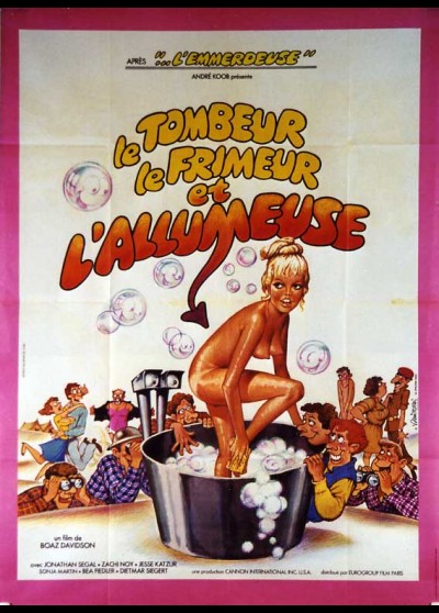 affiche du film TOMBEUR LE FRIMEUR ET L'ALLUMEUSE (LE)