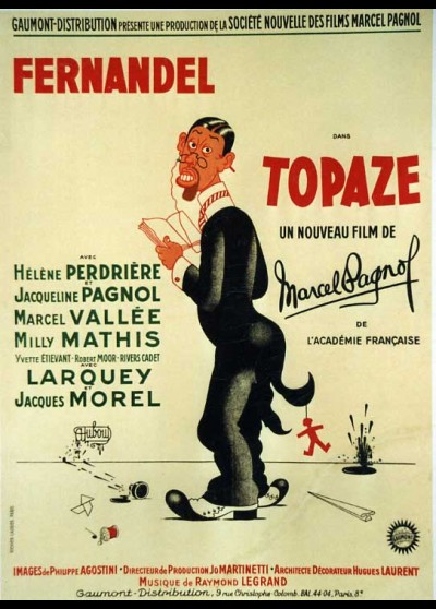 affiche du film TOPAZE