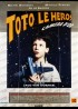 affiche du film TOTO LE HEROS