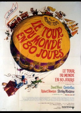 AROUND THE WORLD IN 80 DAYS / AROUND THE WORLD IN EIGHTY DAYS movie poster