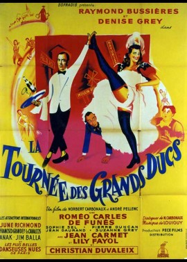 affiche du film TOURNEE DES GRANDS DUCS (LA)