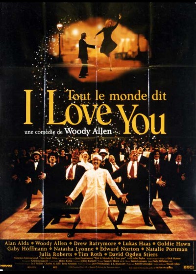 affiche du film TOUT LE MONDE DIT I LOVE YOU