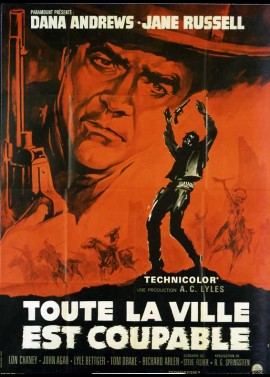 affiche du film TOUTE LA VILLE EST COUPABLE