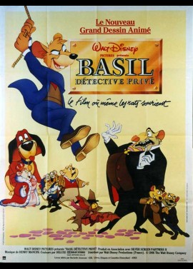 THE GREAT MOUSE DETECTIVE movie poster