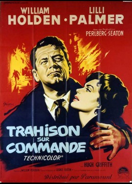 affiche du film TRAHISON SUR COMMANDE