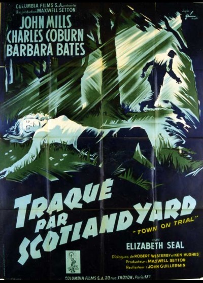 affiche du film TRAQUE PAR SCOTLAND YARD