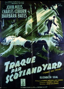 affiche du film TRAQUE PAR SCOTLAND YARD