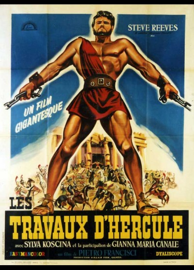affiche du film TRAVAUX D'HERCULE (LES)