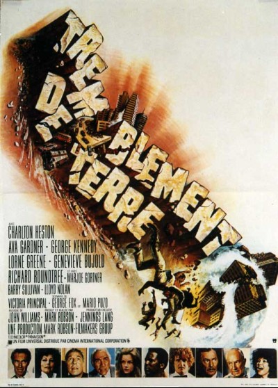 affiche du film TREMBLEMENT DE TERRE