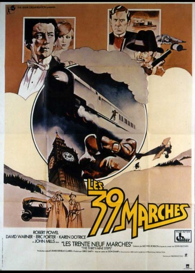 affiche du film TRENTE NEUF MARCHES (LES)