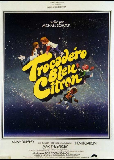 affiche du film TROCADERO BLEU CITRON