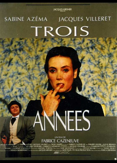 affiche du film TROIS ANNEES