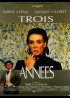 TROIS ANNEES movie poster