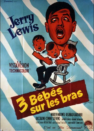 affiche du film TROIS BEBES SUR LES BRAS